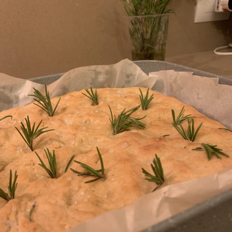 Focaccia di cavolfiori