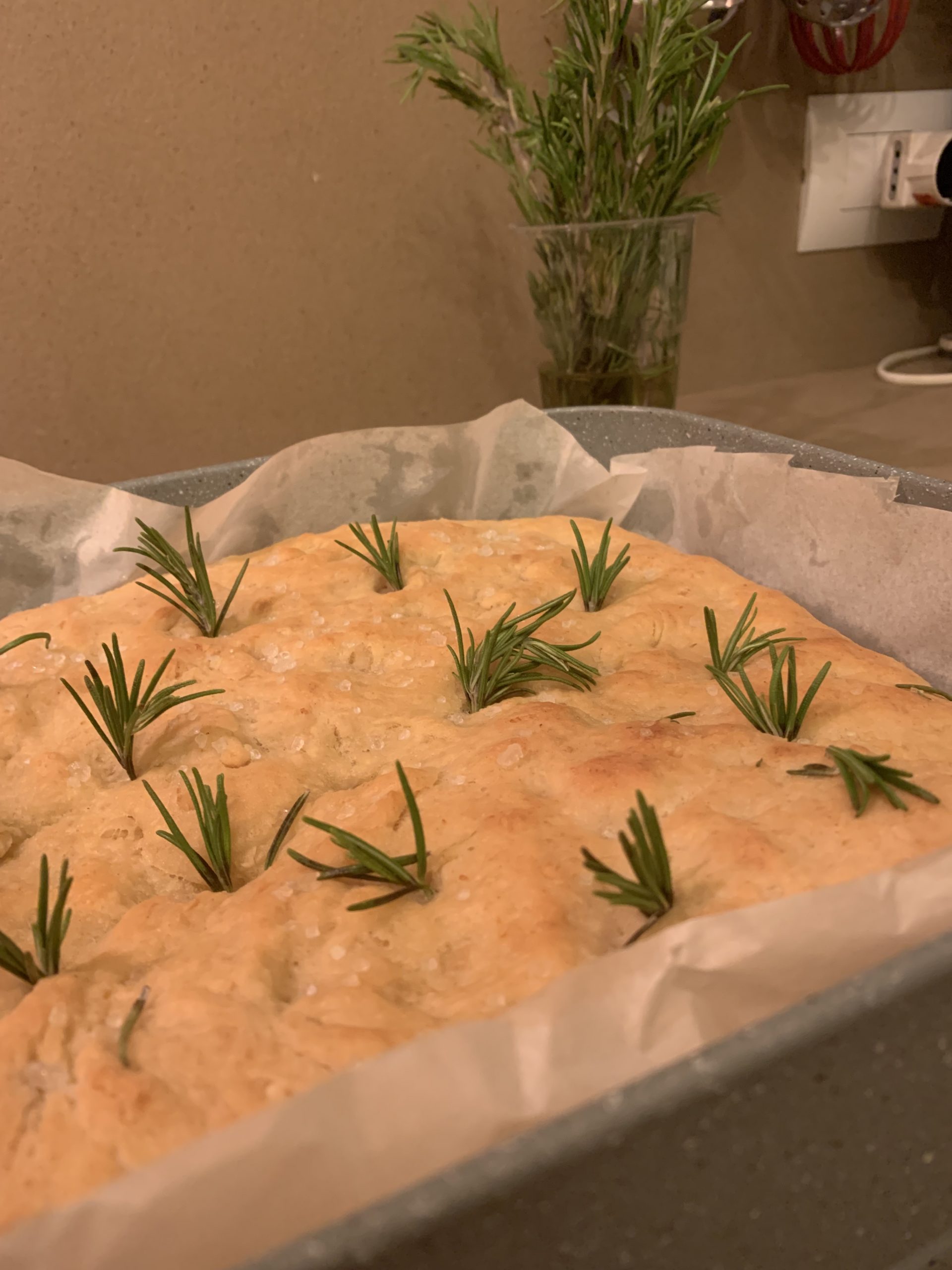 Focaccia di cavolfiori
